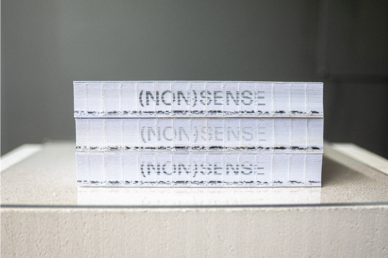 (NON)SENSE Book on an Asemic Writing System